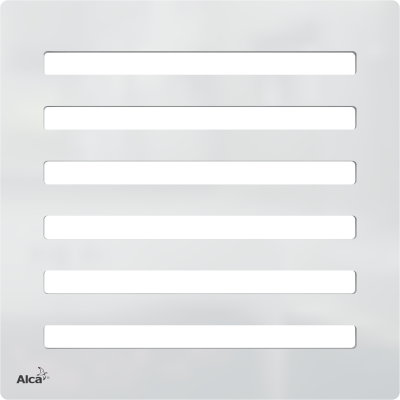 Решетка 102x102 мм для сливных трапов из нержавеющей стали MPV003 Alcaplast