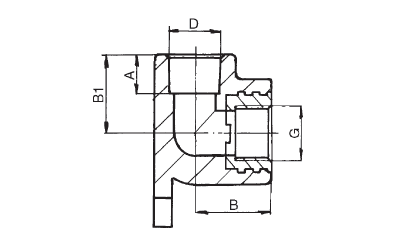 Водорозетка DN 20 x 1/2" Внутренняя резьба             полипропилен FV-Plast Чехия (серый)    219020