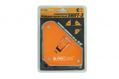 Угольник магнитный SHIFT-3 отключаемый (45/90/135 град, до 11 кг) FoxWeld