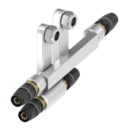 Комплект TECElogo-Push для подключения радиатора к системам плинтусной разводки заглушка x15x16 TECE