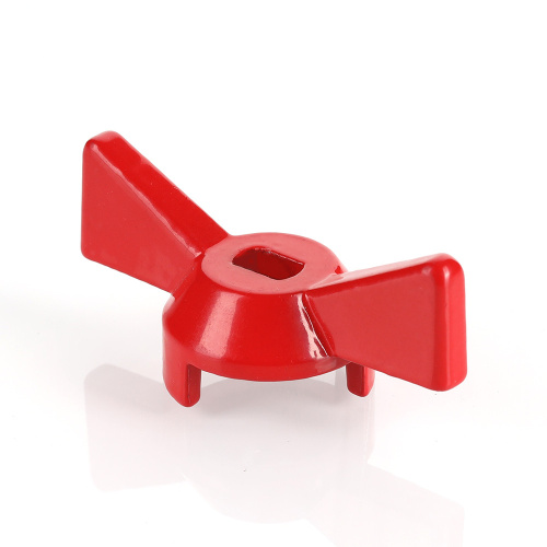 Ручка VALTEC для крана 1/2" -3/4" красная (бабочка)