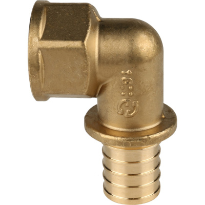 STOUT Угол  внутренняя резьба 25x1" для труб PE-Xa/EVOH и  PE-Xc/Al/PE-Xc  SFA-0006-002510