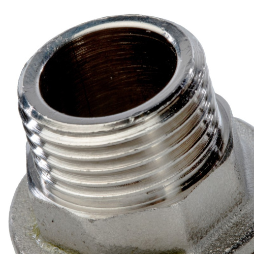 Полнопроходной шаровый кран   1,1/4" ручка бабочка резьба наружная - наружная STOUT 