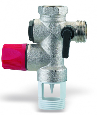 Watts SFR 3/4" Группа безопасности для электронагревателей, 7 бар (до 10кВт) Fiabilis SV