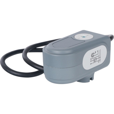 Сервопривод ход 90, кабель 1 м, 40сек, 24  V, 5 полюсов для зональных клапанов SVM-0071-024005 STOUT