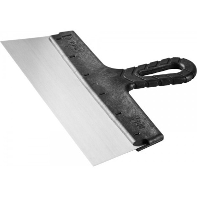 Шпатель фасадный, серия "СТАНДАРТ" ЗУБР 300 мм , пластиковая рукоятка,стальное полотно