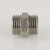Ниппель 2" нар.-нар. латунный никелированный фитинг                            VALTEC VTr.582.N.0009