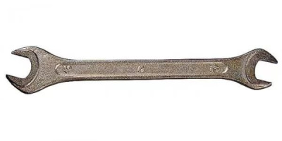 Ключ рожковый ЗУБР Т-80 14 х 15 мм,Cr-V сталь,покрытие - зеленый цинк.