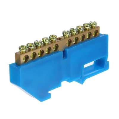 Шина нулевая ШНИ-6х9-6-Д-С на DIN-изол. ШНИ ИЭК YNN10-69-6D-K07