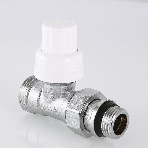 Клапан термостатический для рад. прямой  VALTEC 1/2"  (с доп. уплотнением) Евроконус VT.032.NER.04