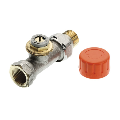 Термостатический вентиль проходной с предварительной настройкой R 1/2" х Rp 1/2" TECE 8740431