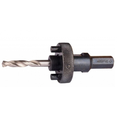 Державка для биметалл.коронок  ЗУБР ЭКСПЕРТ 32-152 мм , шестигр.хвостовик, быстросъем с фиксатором