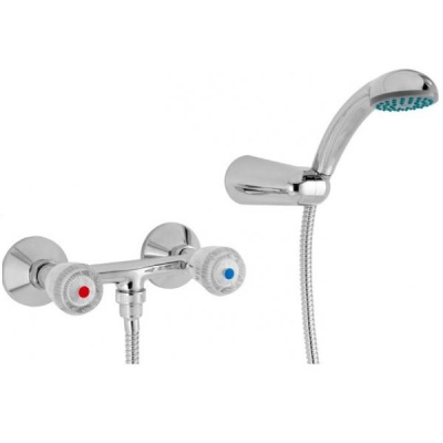 402 STELLA CER  Смеситель для душевой кабины без излива. держ. душа с керамической кран-буксой MOFEM