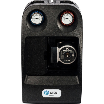 Насосная группа с прямым контуром 1,1/4 с насоса Grundfos UPSO32-65 в изоляции SDG-0001-003202 STOUT