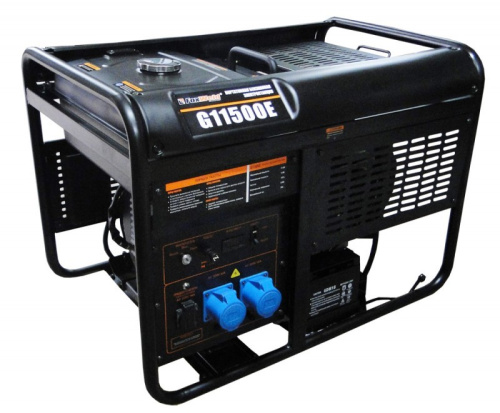 Генератор бензиновый EXPERT G11500E,220V, 10 кВт ,электростарт ,21 Л/C , расход 6 л/ч, FOXWELD
