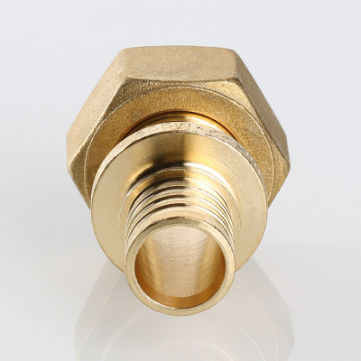 Фитинг аксиальный – Соединитель с накидной гайкой 32(4,4)x1" вн.р VALTEC VTm.422.BG.003206