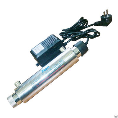 Фильтр с ультрафиолетовой лампой , 1/5 л/мин , комплект с заземлением для Гейзер-3 , 6w 35511 ГЕЙЗЕР