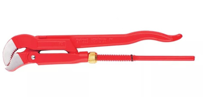 Ключ трубный рычажный ЗУБР "ЭКСПЕРТ" ТИП S,цельноков,Cr-V,№ 0, 1/2"  27336-0