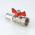 Кран шаровый под пресс, рукоятка бабочка 16х1/2 вн.   VALTEC   VT.242.N.1604