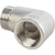 Фитинг   STOUT Угол 3/4  SFT-0012-000034 внутренняя-наружная резьба латунь никелированный
