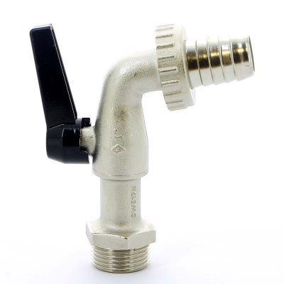 689 Кран шаровый водоразборный ручка 1/2''  BUGATTI ALASKA