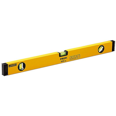 Уровень STAYER "PROFILevel" коробчатый усиленный, фрезерованный, 3 противоударных ампулы, 60см
