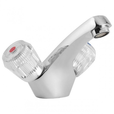 100 IRIS CER  Смеситель для умывальника, с литым изливом110мм с керамической кран-буксой MOFEM