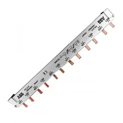 Гребенчатая шина АВВ 1 фазная  PS1/12 модулей Comp(PIN) 2CDL210001R1012