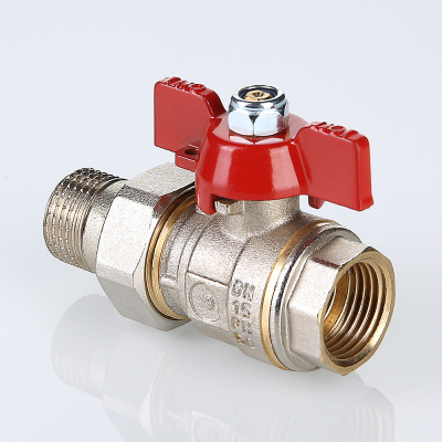 Кран шаровой ENOLGAS BASIC со сгоном вн.-нар. 1/2" S.227.04