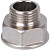 Фитинг STOUT Удлинитель 1/2 x 3/4  Вн-Нр резьба  SFT-0055-001234 латунь никелированный