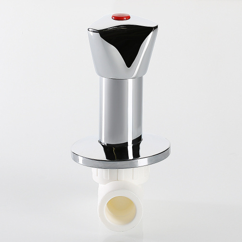 Вентиль PPR хромированный 25мм VALTEC полипропиленовый   VTp.713.0.025