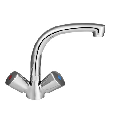 114 КОМЕТА   Смеситель для мойки, излив 150 мм. с классической кран-буксой MOFEM