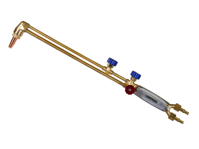 Резак газо-кислородный трёхтрубный СВАРОГ РЗП-Р2А-32 , вентиль , толщ. мет. до 300 мм , 535×50×110 