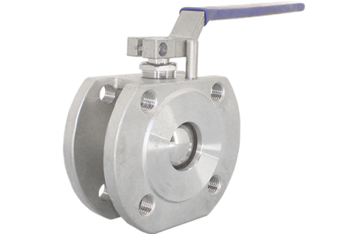 Межфланцевый кран шаровой  4"  DN 100  AISI 316 из нержавеющей стали