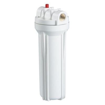 Корпус фильтра бытового БЕЛЫЙ квартирный для холодной воды 1/2" Гидротек