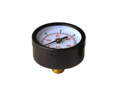 Ман-тр Dy 60 задн.подкл.1/4", 10 бар (Аксиальный)