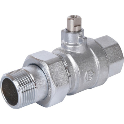 Шаровой 1 двухзональный клапан с американкой SVM-0072-200125 STOUT