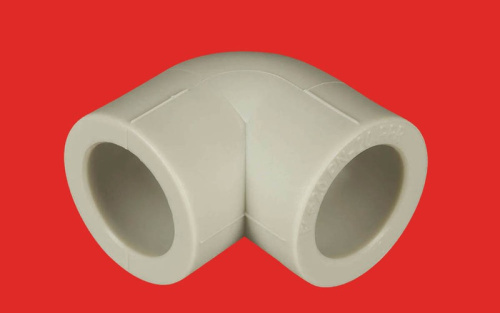 Угол DN 20 * 90 полипропиленовый FV-Plast Чехия (серый)          202020