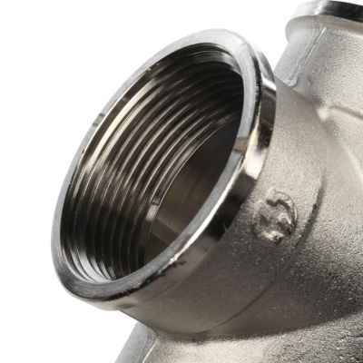 Фитинг STOUT Тройник 1,1/4  SFT-0020-000114 внутренняя резьба латунь никелированная