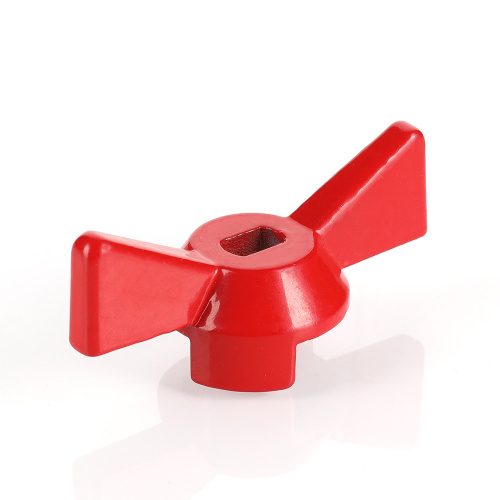 Ручка VALTEC для крана 1/2" -3/4" красная (бабочка)