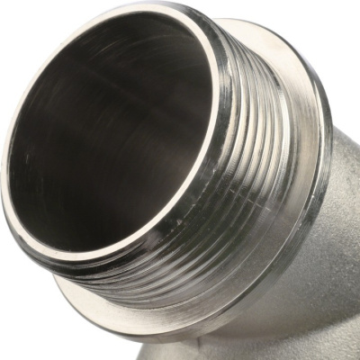 STOUT Угол с упором НВ никелированный 1,1/2 SFT-0016-000112