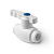 Шаровой кран полнопроходной Ultra Белый DN 32 PRO AQUA ПП-Р PA40012  ГОСТ: 52134-2003.