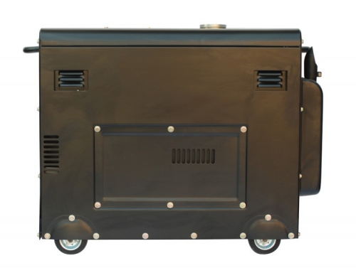 Генератор дизельный D7500S, 220V, 5,7 кВт, электростарт, бак 14.5 л, прод. раб. 7,5 час, FOXWELD