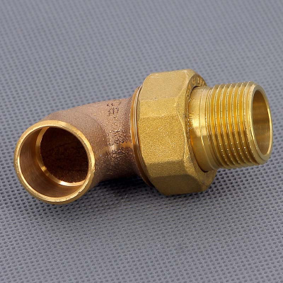 Сгон угловой медь пайка Наружная резьба 42x1.1/2'' VIEGA