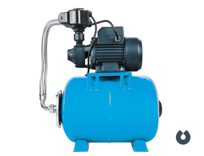 76108 Станция автоматического водоснабжения AUTO QB 80-24, бак 24л, 750Вт, 45л/мин, 220В, 1" UNIPUMP