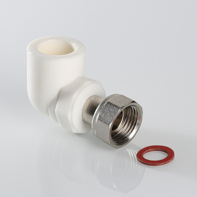 Угольник PPR с накидной гайкой 20х1/2" VALTEC  полипропиленовый VTp.758.0.02004