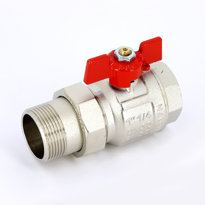 Кран шаровый с полусгоном РУЧКА ETALON 1,1/4" вн.-нар. UNI-FITT 113L5000