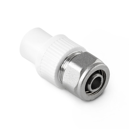 Переход на PEX или металлопластиковую трубу Белый DN 20 x 16 PA76008PG PRO AQUA  