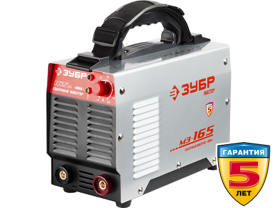 Сварочный инвертор М3 "Мастер" ЗУБР 165 А max,1*220 B (мин.180 В) IGBT,ПВ-30%,Горячий старт.