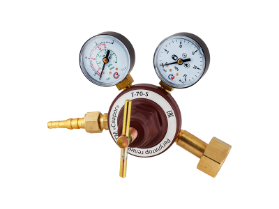 Регулятор гелиевый Сварог Г-70-5 (1C008-0028-HE-FL), манометры с поверкой СВАРОГ